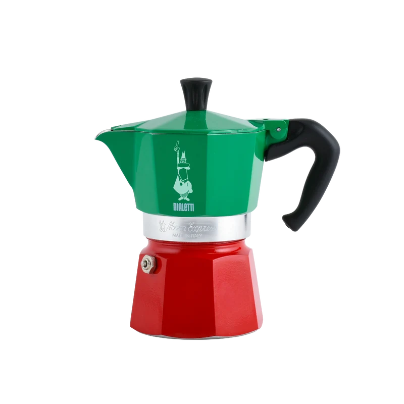 Bialetti Moka Express 6 Tazze Tricolore