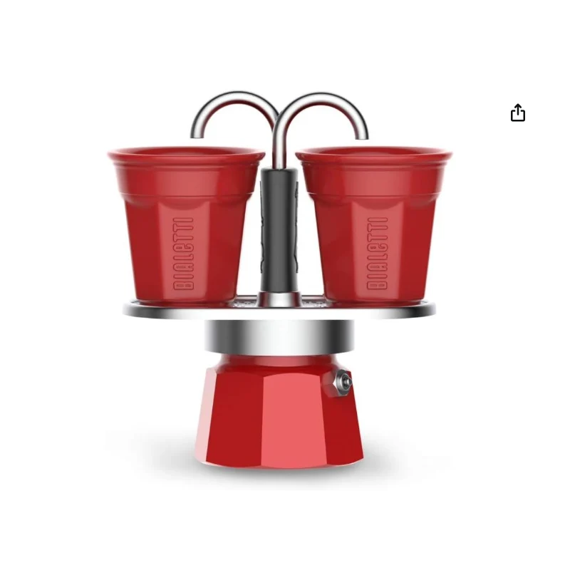 Bialetti Moka Mini Express Rossa 2 Tazze