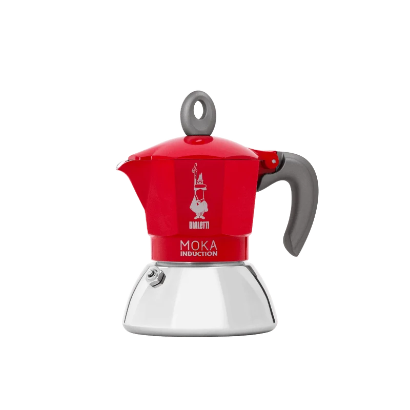Bialetti Moka Induzione 2 Tazze Rossa
