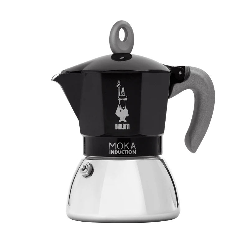 Bialetti Moka Induzione 6 Tazze Nera