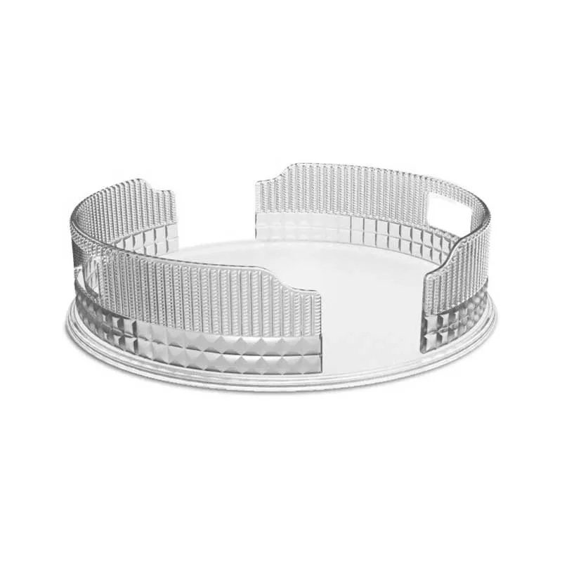 Baci Milano Portapiatti Trasparente Chic & Zen d 24,5 cm