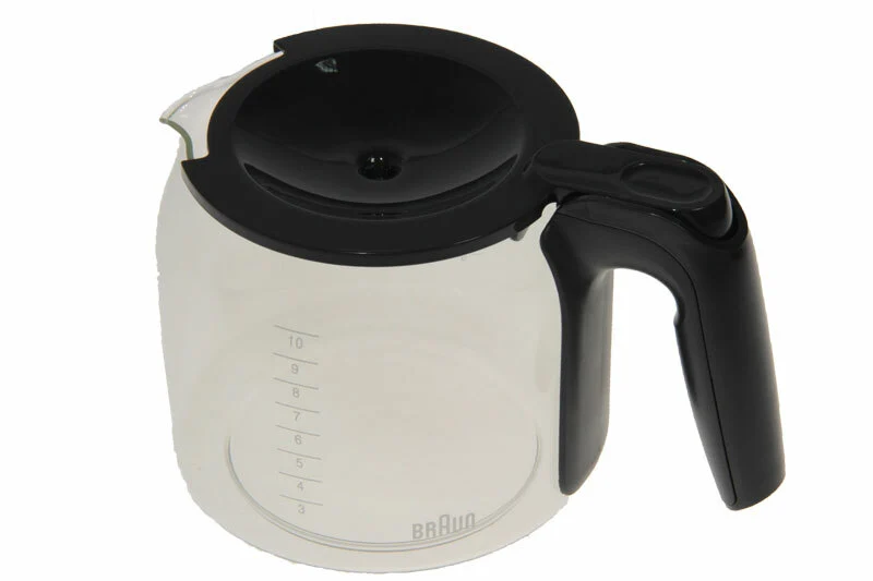 Braun caraffa 10 coperchio macchina caffè a filtro PureEase 3108 KF3100 KF3120