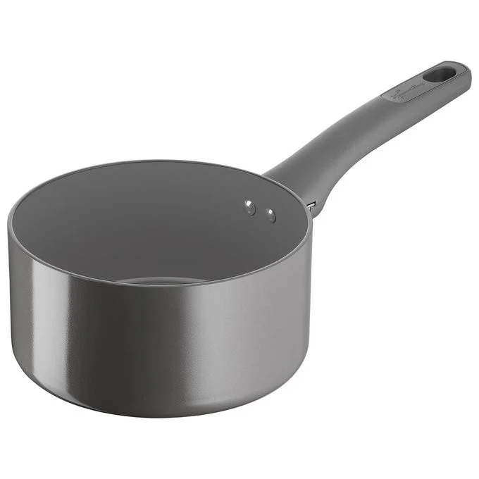 Lagostina Risorsa Padella 18 cm, Rivestimento in Ceramica Antiaderente, Scorrevolezza Ottimale, Thermo-Signal, Induzione