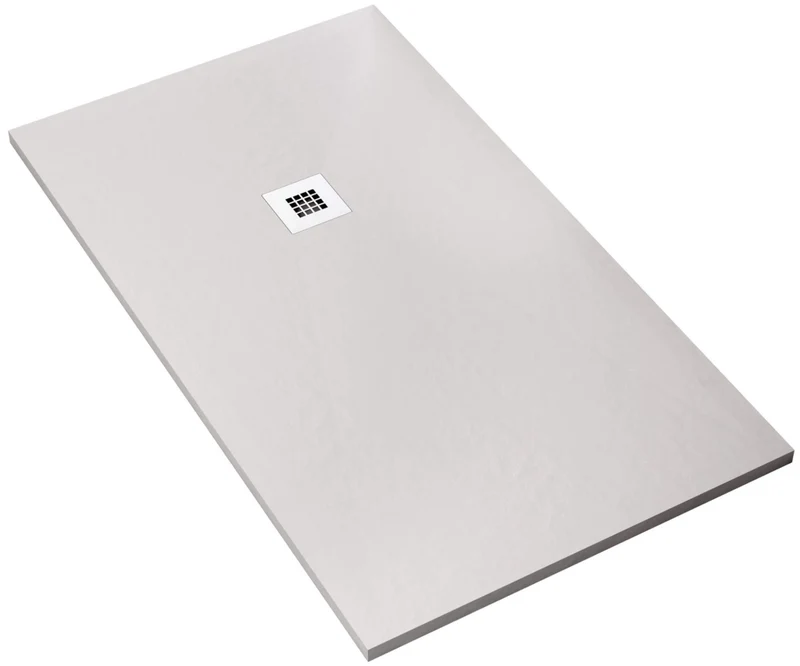 Piatto Doccia 80x150 cm in Pietra Bonussi Everest Bianco