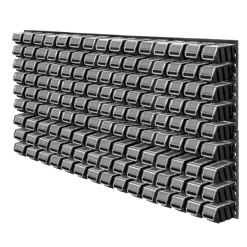 Pannello portautensili da parete KADAX 156x78cm 135El per officina e garage.